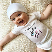 Grandpas Little Girl baby bodysuit Newborn Baby Boys Girls Cute Onesie Clothes Baby Shower Gift 0-24M 2024 - buy cheap