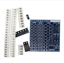 ZLinKJ 1Set SMT SMD componente tablero de práctica de soldadura DIY Kit Resitor transistor de diodo por empezar a aprender electrónico 2024 - compra barato