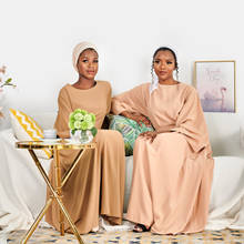 Muçulmano abaya vestidos simples nida cardigan hijab vestidos kimono ancara africano longo robe vestidos jubah ramadan eid árabe islâmico 2024 - compre barato