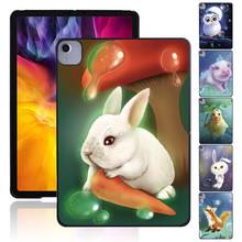 Cute Animal Series Pattern Tablet Case For Apple IPad Air 4 2020 10.9 Inch Drop Resistance Durable Hard Shell + Stylus 2024 - buy cheap