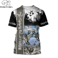 2021 Summer Hipster Men t-shirt Duck/wolf/deer hunting 3D Printed Harajuku Short sleeve T shirt Unisex Casual tops TX0175 2024 - buy cheap