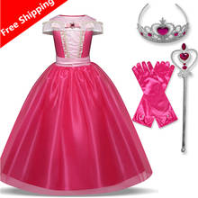 Disfraz de princesa para niñas, 2 Vestidos para fiesta de Halloween, 4, 6, 8 y 10T 2024 - compra barato