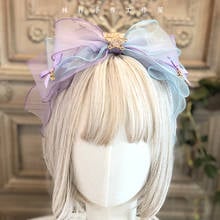 Gradual cloud series hand made small objects hand made Lolita hair band side clip kc 2024 - buy cheap