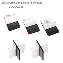 20PCS Double Sided Black Foam Tape Strong Pad Mounting Adhesive Strong Stickers Ideal For Hook, Panel, Doorplate, Photo Frame 2024 - buy cheap