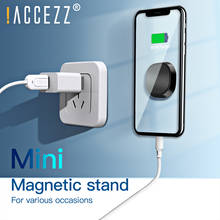 ¡! ACCEZZ-Mini soporte magnético Universal para teléfono móvil, imán de coche para IPhone X, 8, 6s, para pared, escritorio, salpicadero 2024 - compra barato