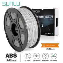 SUNLU-filamento ABS de 1,75mm para impresora 3d, carrete de impresión, recargas para niños, juguetes de diseño, 1,75mm, 2,2 libras/1KG 2024 - compra barato