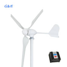 600W Three Phase Wind Generator Turbine 12V 24V 48V Wind Mill With Charge Controller 2024 - buy cheap