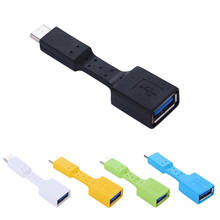 USB-C 3,1 Type C "папа" в USB 3,0 Женский OTG адаптер синхронизации данных зарядное устройство, зарядка для Samsung S8 плюс Type-C поддерживаемых устройств #33 2024 - купить недорого