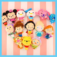 Disney Buzz Lightyear Lotso Woody Elsa and Anna Big Eyes Stuffed Plush Toys Lovely Women Girls Loli Bag Pendant Gifts for Kids 2024 - buy cheap