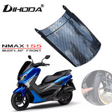 Paralama da motocicleta para yamaha nmax155 motocicleta frente fender extensão capa estendida 2024 - compre barato