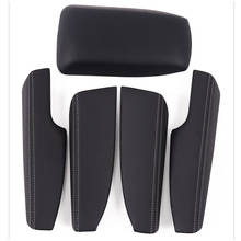 car door armrest leather cover armrest cover for toyota corolla 2013 2014 2015 2016 2017 2018 E170 2024 - compra barato