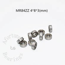 Bearing 10pcs MR84ZZ 4*8*3(mm) free shipping chrome steel Metal Sealed High speed Mechanical equipment parts 2024 - buy cheap