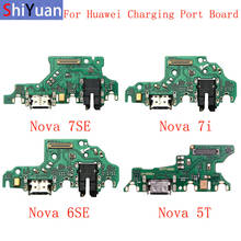 High Quality USB Charging Port Connector Board Parts Flex Cable For Huawei Nova 7 7Pro 7i 6 6SE 5 5Pro 5T 5i 5i Pro Nova 3i 3 2s 2024 - buy cheap