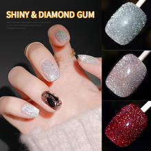 Shiny Diamond Glitter Gel Bungee Nail Polish Nail Polish Glue Polish Hybrid Varnishes For Manicure Nail Art Design Gel Polish 2024 - buy cheap