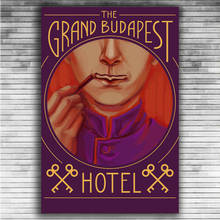 O grand buddha hotel filme tecido de seda cartaz de parede decoração adesivo brilhante 2024 - compre barato