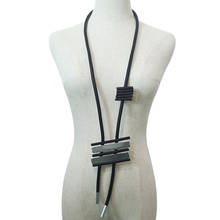 YD & YDBZ-collar de hoja de aluminio Irregular para mujer, dijes para mujer, collares de declaración de goma de estilo Punk único, joyería artesanal 2024 - compra barato