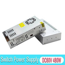 Fuente de alimentación de salida única DC 12V 18V 24V 30V 36V 42V 48V 60V 480W, controlador de transformador de luz 220V 110V AC-DC SMPS para lámpara de CCTV 2024 - compra barato