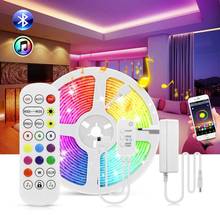 5M 10M 15M/Roll Bluetooth LED Cabinet Light RGB LED Strip light 5050 DC12V Diode Tape For Kitchen wardrobe lighting Decoration 2024 - buy cheap