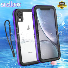 SHELLBOX-funda impermeable para iPhone, cubierta subacuática a prueba de golpes y polvo, para Apple 11 Pro, X, XS Max 2024 - compra barato