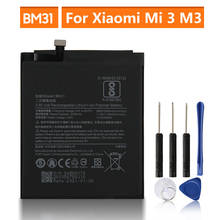 Batería de repuesto Original para Xiaomi Mi 5X, Mi5X, BN31, Redmi Note 5A, Xiaomi A1, Redmi Y1 Lite, S2, 3080mAh 2024 - compra barato