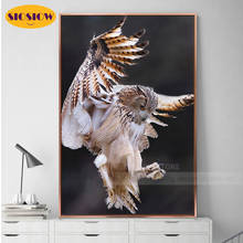 5d diy pintura diamante coruja asas animal ponto cruz de animais inteiro broca redonda 3d daipor bordado bordado bordado bordado decoração de casa moderna 2024 - compre barato