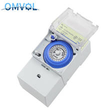 1PC Analog Mechanical 24 Hour Time Switch Timer 110-230V 45-60Hz 2024 - buy cheap