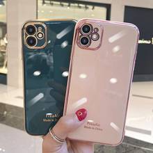 Fashion Electroplate TPU Case For iPhone 11 Pro Max XS X XR 7 8 6 6S Plus SE 2020 Shockproof Soft Silicone Luxury Cases Cover 2024 - buy cheap