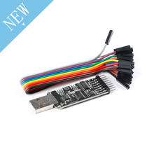 Módulo convertidor USB, puerto Serial CH340G, CH340, CP2102 a TTL, RS485, RS232, placa de conversión diez en uno con Cable 2024 - compra barato