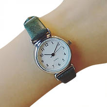 Relojes de pulsera de cuarzo para Mujer, Reloj analógico, esfera pequeña de negocios, de cuero, novedad, 2020 2024 - compra barato