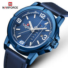 NAVIFORCE Luxury Mens Watches Leather Strap Quartz Business Men Watch Men's Sports Military Army Male Wrist Watch Gift 2024 - buy cheap
