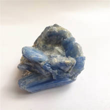 Природный редкий Синий Кианит грубые драгоценного камня минеральной с лечебным действием, образцы синими кристаллами, гравий Cyanite драгоценный камень 2024 - купить недорого