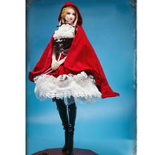 FASToys-Caperucita gótica de Lolita, conjunto de ropa femenina para TBleague S22A, modelo de figura de acción de 12 pulgadas, color rojo, 1/6 2024 - compra barato