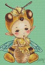 HH MM Mouse avatar Counted Cross Stitch Kit Cross stitch RS cotton with cross stitch Bee Elf 2024 - buy cheap