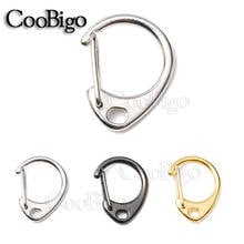 Metal Lobster Silver Clasp Hooks Clips Round Keychain Chain Bags Parts Strap Paracord Lanyard DIY Accessory Craft Colorful 10pcs 2024 - buy cheap