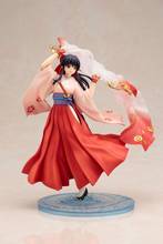 Figuras de acción del Anime Sakura Wars, juguetes de colección de PVC de 25cm, Shinguuji Sakura, regalo de Navidad 2024 - compra barato