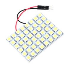 Panel de luz LED blanco de xenón 48-SMD 5050 para coche/Domo/Área de pie/luz de maletero de carga 2024 - compra barato