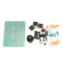 Diy kits at89c2051 relógio eletrônico digital tubo display led conjunto de peças e componentes eletrônicos dc 9 v-12 v 2024 - compre barato
