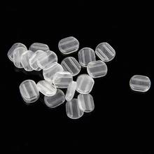 50PCS Clear Comfort Earring Pads Silicone Anti Pain Cushion for Clip On Earrings 2024 - buy cheap