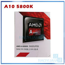 Процессор AMD A10-Series A10-5800 A10 5800 A10 5800K четырехъядерный процессор AD580KWOA44HJ Socket FM2 2024 - купить недорого