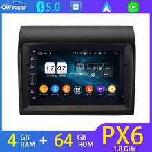 PX6 4+64G Car Multimedia Player For Fiat Ducato Citroen Peugeot GPS Navigation Bluetooth 5.0 Tethering 4G LTE Android Auto Radio 2024 - buy cheap