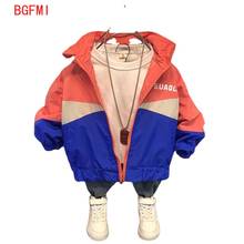 Children's Fashion Clothing 3-7 Yrs Boy Zipper Patchwork Jacket Windproof  Spring Fall Cute Baby Jacket Boys Infant Windbreaker 2024 - buy cheap