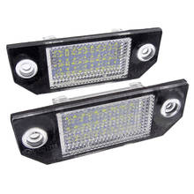 Luces LED para matrícula de coche, lámpara blanca de 12V apta para Ford Focus C-MAX MK2 2003-2008, accesorios de iluminación Exterior, 2 uds. 2024 - compra barato