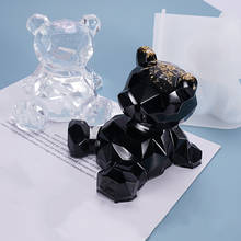 SNASAN-Molde de silicona de resina 3D, herramienta de fabricación de joyas, adornos, artesanía de decoración del hogar, moldes de silicona epoxi 2024 - compra barato
