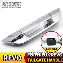 FOR TOYOTA HILUX REVO ROCCO 2016-18 STANDARD REAR GATE TAILGATE HANDLE WITH CAMERA SILVERY COLOR COVER CHROMIUM ABS 2024 - buy cheap