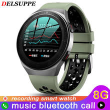 MT-3 8G Memory Music Smart Watch Men Bluetooth Call Full Touch Screen Waterproof Smartwatch Recording IOS Sports Fitness Tracker 2024 - buy cheap