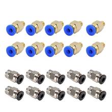 10 Pcs PC4-M6/M10 Male Thread Straight Pneumatic Fitting Quick Push to Connect Fitting for 3D Printer Bowden Extruder Supplies 2024 - buy cheap