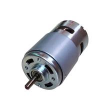 Motor dc de grande torque, motor universal de alta potência, rolamento de esferas duplo, eixo redondo de alta velocidade 2024 - compre barato