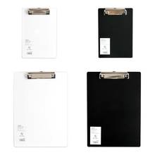 K1aa simples a4 a5 bloco de notas bloco de notas placa clipe loose-leaf notebook arquivo grampos de escrita material de papelaria da escola do escritório 2024 - compre barato