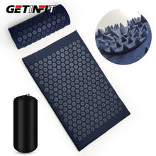 Getinfit New Massager Cushion Massage Yoga Mat Acupressure Relieves Stress Relieves Body Back Pain Fitness Yoga Mat 2024 - buy cheap