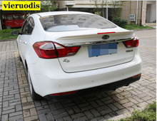 For KIA FORTE K3 Spoiler 2016-2019 K3 Cerato spoiler High Quality ABS Material Car Rear Wing Primer Color Rear Spoiler 2024 - buy cheap